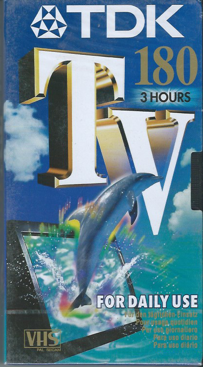 TDK 180 MIN (VHS)